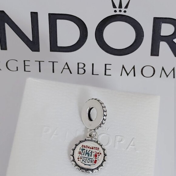 Pandora Walt Disney’s Enchanted Tiki Room Dangle Charm S925 Bracelet Pendant - Picture 1 of 4